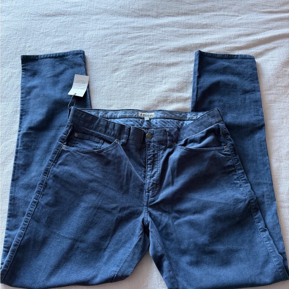 Peter Millar Blue Corduroy Pants